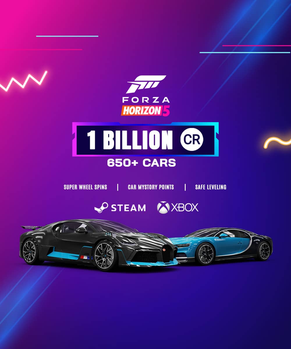 🚗【PC/XBOX】1 Billion Credits 💰 Forza Horizon Account with Super Wheelspins 🎡 Car Mastery Points 🏆 Safe Leveling 🛡️ 650+ Cars 🚘 | Quick Dispatch 🚀