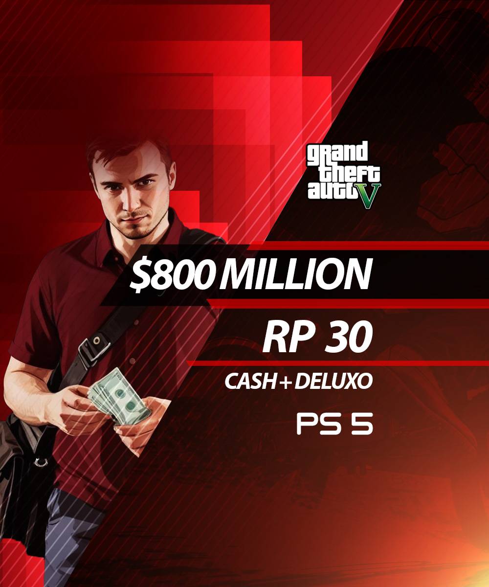 🎮【PS5】$800 Million Cash 💰 + Deluxo 🚗 | Level 30 ⚡ Full Access Custom-Made | Rapid Dispatch ✅