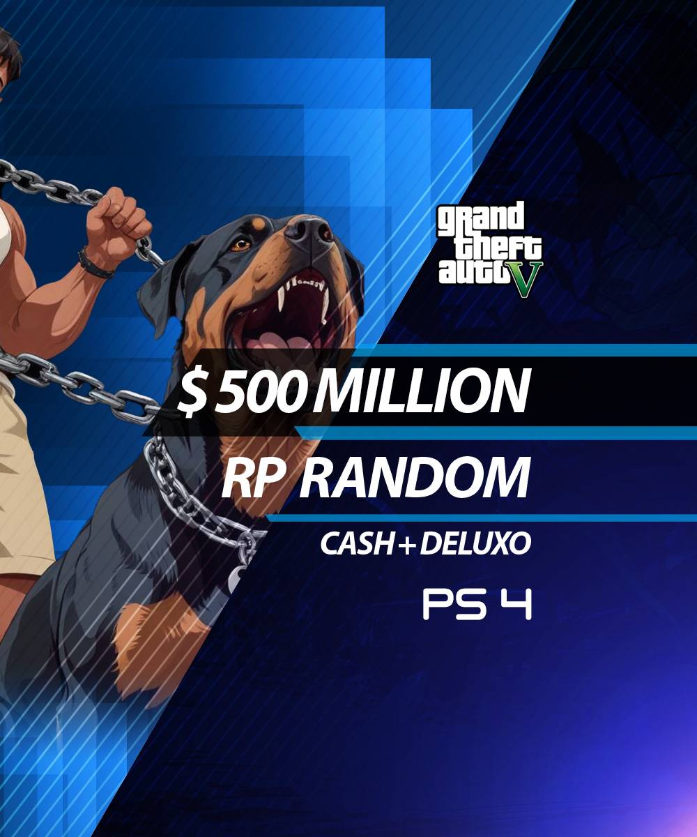 🎮【PS4】$500 Million Cash 💰 + Deluxo 🚗 | Random Level 🎯 Full Access Custom-Made | Rapid Dispatch ✅