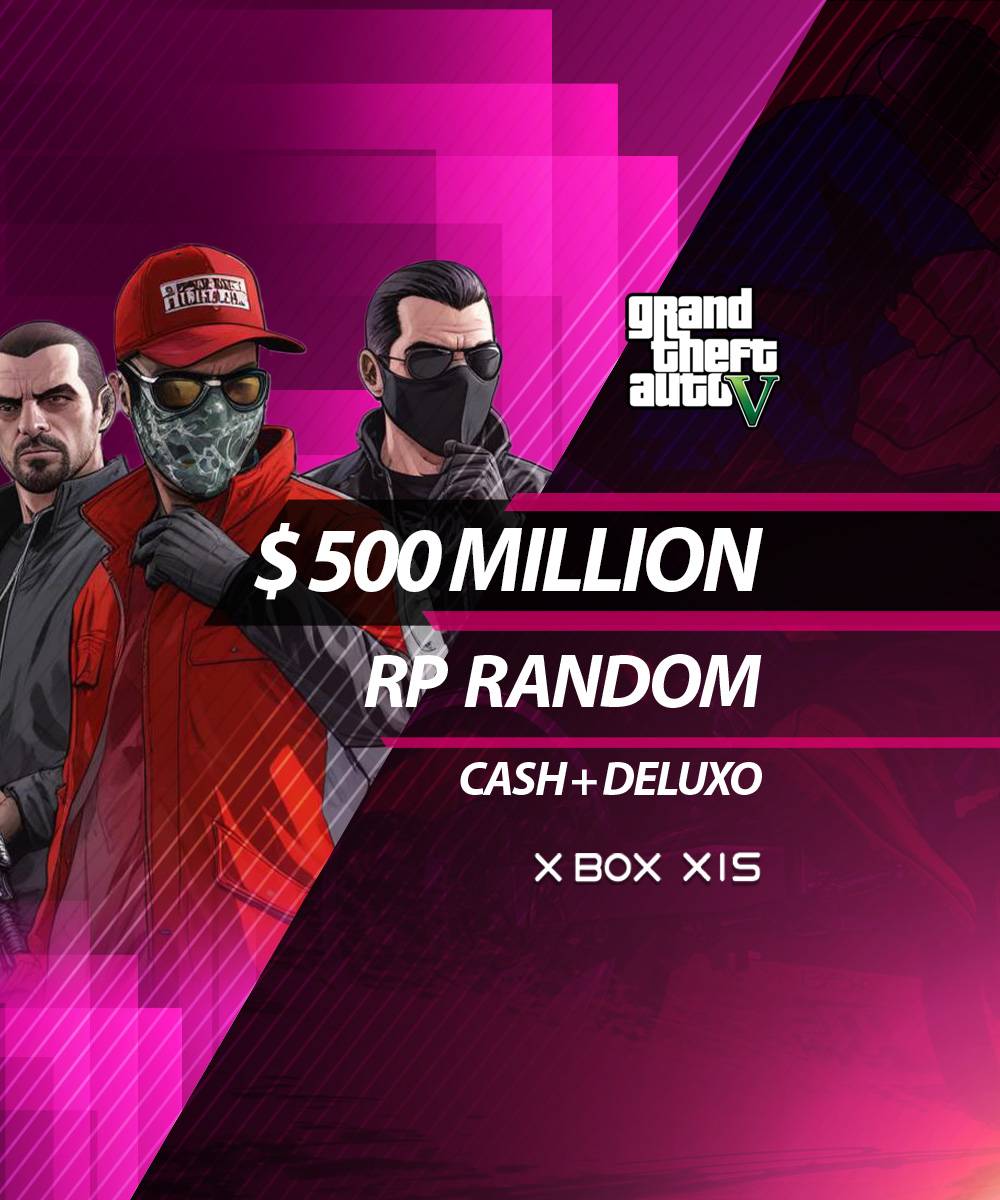 🎮【XBOX SERIES】$500 Million Cash 💰 + Deluxo 🚗 | Random Level 🎯 Full Access Custom-Made | Fast Dispatch ✅
