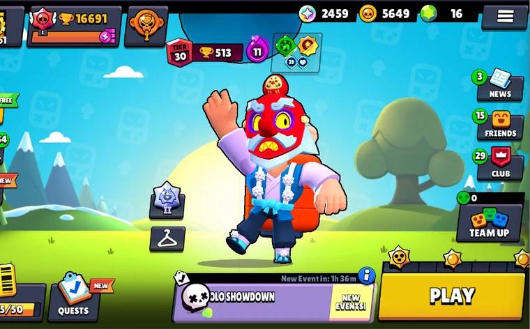 ⚡ BEST BS ACC 🏆 16k Trophies 🤖 58 Brawlers 🏅 3 Legendary💪 4 Max ⚡ 4 HC Brawlers  🖌️ 69 Skins 🚀 2 HC Skin 💥Swift Dispatch 📲 GBS138